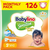 Sensitive Babywindeln, Größe 1, Neugeborene (2-5 kg), 26 Stück