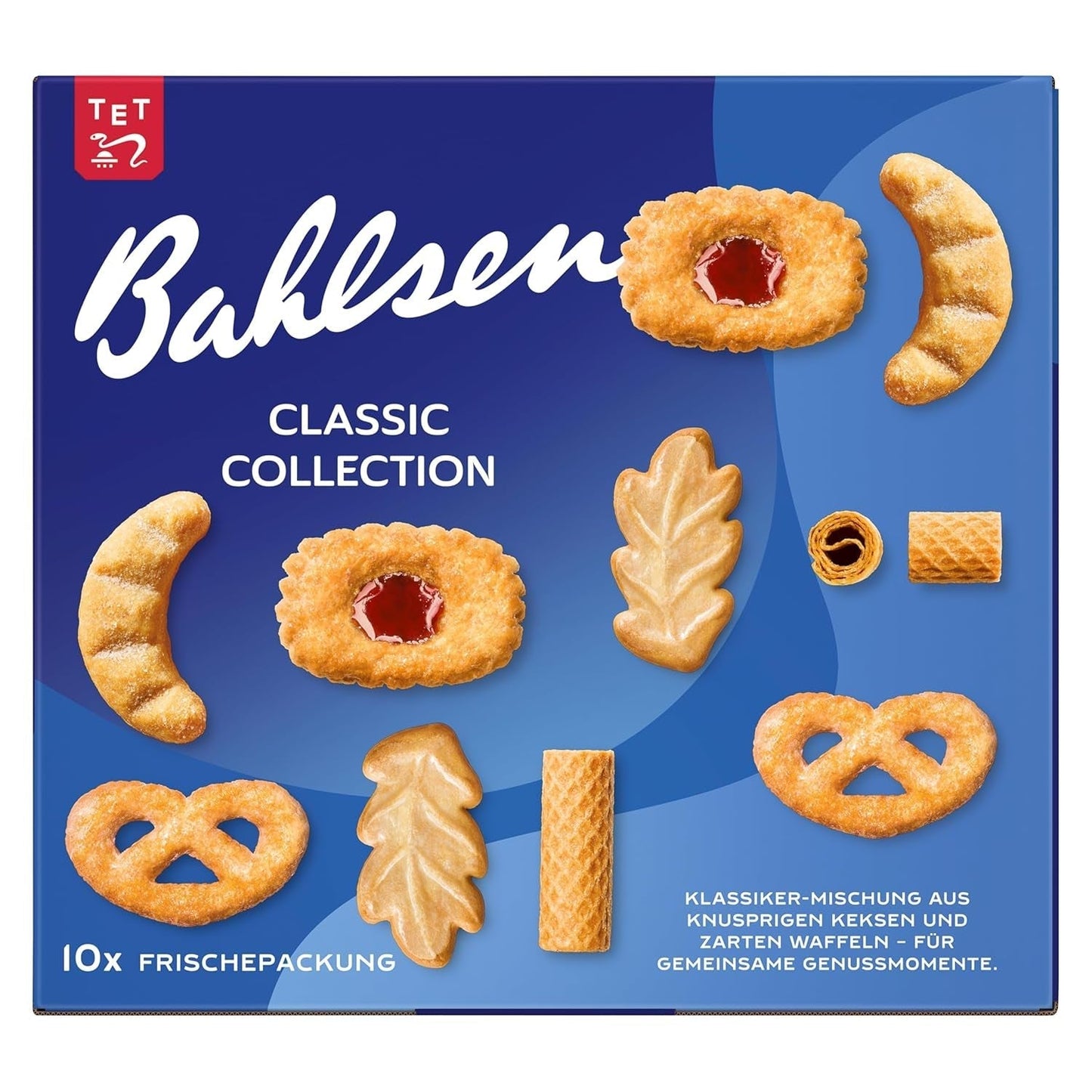 Bahlsen Caroline Collection – 1 Packung – Keks- und Waffelmischung (10 x 161 g/1610 g)