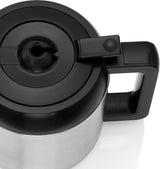 WMF Stelio Aroma Espressomaschine mit Thermoskanne, Filterkaffee, 8 Tassen, Anti-Tropf-System, automatische Abschaltung, 1000 W