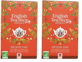 ETS - Chai Schwarzer Tee, Naturland BIO, 20 Teebeutel (2er Pack)