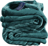 Bequeme Decke, Polyester, blau, 150 x 200 cm. Betten und Decken De Witte Lietaer Lake Green Green 150 x 200