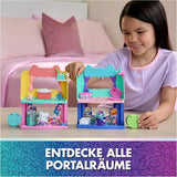 DREAMWORKS GABBY'S DOLLS HOUSE: DER FILM – Portal Room Kuchis mit Zucker bestreute Küche mit Figur und Zubehör, für Kinder ab 3 Jahren