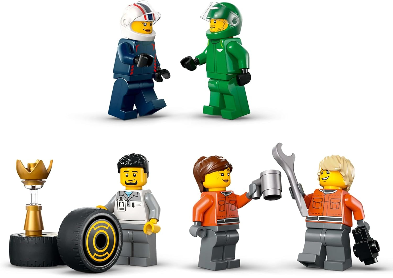 LEGO City F1 Transporter mit RB20 & AMR24 F1 Rennwagen – Spielzeugautotransporter für Red Bull & Aston Martin Formel 1 Teams – inkl. 5 Minifiguren – Geschenk für Jungen und Mädchen ab 8 Jahren 60445 Bausätze Besuchen Sie den LEGO-Store