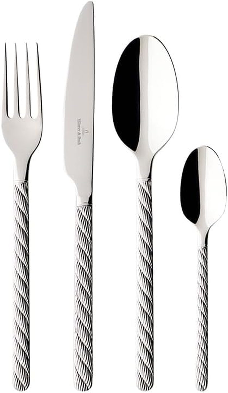 Villeroy und Boch - Montauk Besteckset, verschiedene Größen, Edelstahl Kitchen Naty Shop 24-teilig