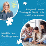 Trefl - Easypiece Puzzle: Briefmarken - 300 Teile - Große Teile, Einfaches Puzzle, Für Erwachsene und Kinder ab 10 Jahren Puzzle Naty Shop