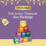 Twinings GLOW Aloe Vera & Brennnessel-Grüntee mit Biotin – Kräuterteemischung für natürliche Haut- und Haarpflege, 12er-Pack (je 10 Beutel)