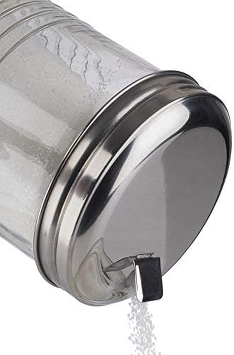 APS 40510 Zuckerspender - OLD FASHIONED, Ø 7,5 cm, H: 14 cm, Glas, 0,35 Liter, Verschluss mit Gewinde aus...