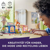 LEGO Friends Vintage Fashion Store Bauset für Kinder mit Spielzeugladen, Figuren und Katze, Rollenspielmodell für sozio-emotionale Entwicklung, Geschenk für 6-jährige Mädchen und Jungen 42614 Bausets Besuchen Sie den LEGO-Store