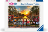 Ravensburger Puzzle 12000662 1000 Teile Fahrräder in Amsterdam – Buntes Puzzle für Erwachsene und Kinder in bewährter Ravensburger Qualität Puzzle Naty Shop