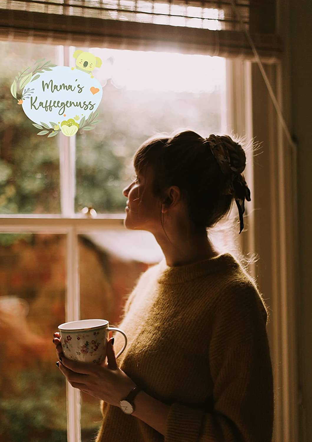 Mama's Coffee Pleasure®binky – Cremoso entkoffeinierte Espressobohnen – natürliche CO²-Entkoffeinierung – leicht trommelgeröstet in Italien – ideal während und nach der Schwangerschaft