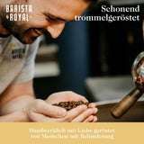 Ganze Bohnenkaffee-Probierset 5 x 350g | Entdeckungspaket Kaffeebohnen im Geschenkset | Arabisch | Fairer Handel | Vegan | Ideal für automatische Espressomaschinen, Filter-Espressomaschinen, Pour-Over-Espressomaschinen und French Press | KÖNIGLICHER BARISTA