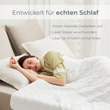 Gewichtsdecke „Grade of Comfort“, 135 x 200 cm, 7 kg, Anti-Stress-Therapiedecke aus 100 % Baumwolle, schwere Decke. Gewichtsdecke für Erwachsene. Kann den Schlaf verbessern und Stress reduzieren. Grad der Bequemlichkeit von Betten und Decken