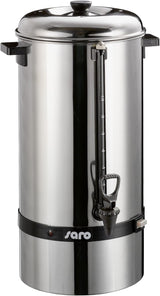 Saro Espressomaschine mit Rundfilter – 6,75 L / 40 Tassen – Edelstahl – Brüh- und Warmhaltefunktion – Sicherheitshahn – Schauglas – 1,5 kW – Modell SAROMICA 6005