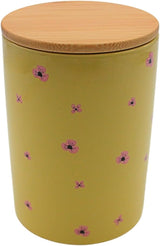 Dekohelden24 Edle Keramik-Aufbewahrungsbox/Kaffee/Frischware/Keks Hüftgold. Der Grund: Faulheit. Maße: H/Ø 15,6 x 11 cm. Aufbewahrungsboxen für Lebensmittel von Naty Shop