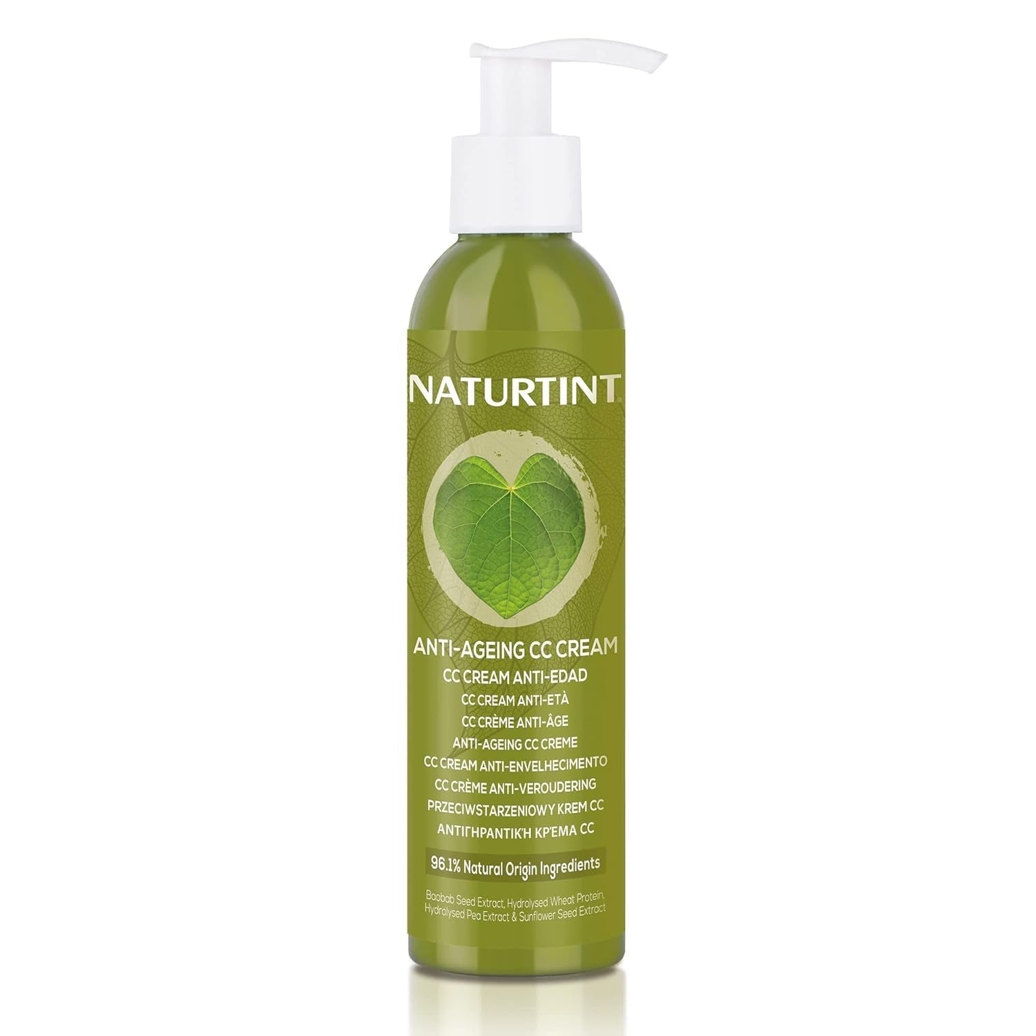 Natürliche Tönung CC-Creme. Haarmaske ohne Ausspülen. Für trockenes und strapaziertes Haar. Repariert und spendet Feuchtigkeit. 96 % natürliche Inhaltsstoffe. 200ml Naty Shop Haarmaske 200 ml (1 Packung)