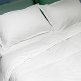 Gabel Nottetempo Daunenjacke Mikrofaser Mikrofaser sehr warm (2 cm) 120 x 80 x 2 cm Bianco Bettdecken und Steppdecken Naty Shop
