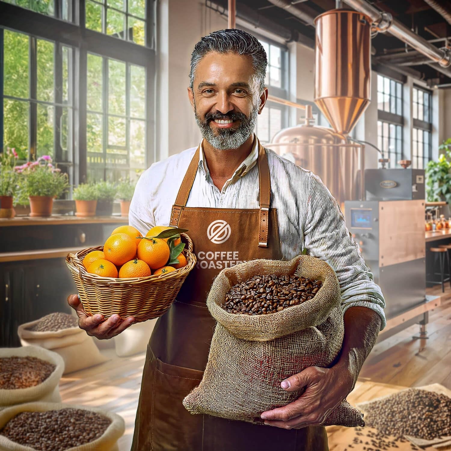 Satz Kaffeebohnen 3x1kg 3000g | Brasilianisches Guaxupe | Brasilianischer Kaffee | Spezialkaffee | Frisch frittiert | Handwerkliche Kaffeebäckerei