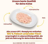 Almo Nature HFC Natural – Nassfutter für ausgewachsene Katzen – Hühnerfilet – 280 g, Packung mit 12 Stück