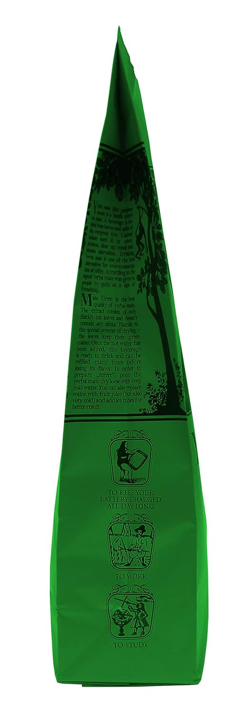 Yerba „BIO“ 400g Bio-Mate-Tee, Bio, natürliches Stimulans und Energizer mit Koffein, Yerba-Mate-Tee mit Früchten, stark koffeinhaltiger Mate-Tee, hohe Qualität
