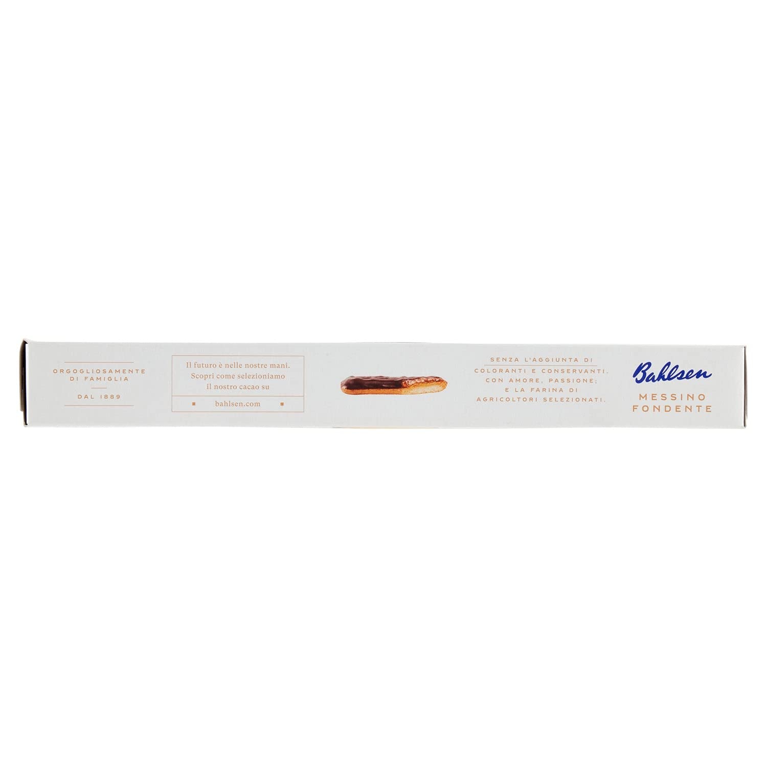Bahlsen Messino Edelherb – 4er-Pack – Flauschiger Teig mit Edelherb-Schoko-Orangen-Füllung (1 x 125 g)