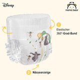 Amazon-Marke: Mama Bear Disney Größe 6 (15+ kg) – Monatspackung, Weiß, 120 Stück (2 Packungen mit 60 Stück)