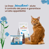 Almo Nature Functional – Sterilisiert – Nassfutter für ausgewachsene und ältere Katzen, sterilisiert oder weniger aktiv – mit Kabeljau und Huhn – Fettarm, feuchtigkeitsspendend – 70 g (6er-Pack)