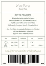 Mao Feng Huangshan Grüner Tee – Berühmter chinesischer Tee aus Huang Shang – Maofeng Yellow Mountains Grüner Teeblätter China Mao Feng Tee Bio-Grüner Tee Chinesischer Grüner Tee Grüner Tee