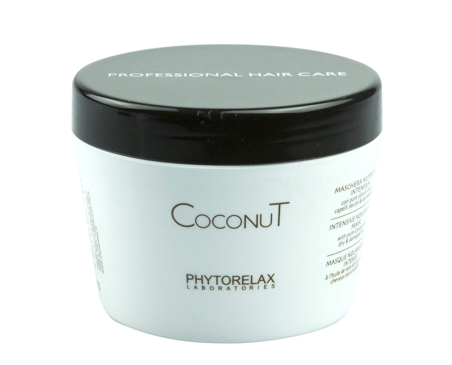 Phytorelax Intensive nährende Haarmaske mit Kokosnussöl, 1 Packung (1 x 250 ml) Naty Shop Haarmaske 250 ml (1 Packung) Kokosnuss