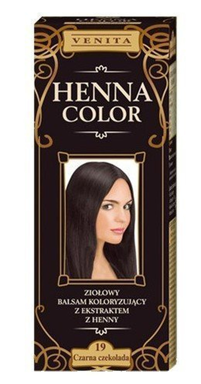Henna-Farbe 111, natürlicher Conditioner für blondes Haar, Haarfarbe, natürlicher Haarfärbeeffekt, Henna-Öko-Haarfärbemittel, Naty Shop, Schwarz, 75 ml (1 Packung)