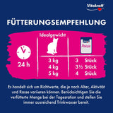 Vitakraft Poésie Délice, Nassfutter Katze, Katzennassfutter in Sauce, mit Huhn, Vorratspackung, ohne Zusatz von Zucker und Getreide (23x 85g)