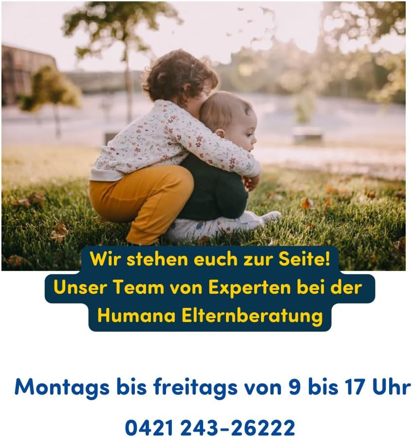 Humana Kindergetränk 1+, ab 1 Jahr, Milchpulver für Kindermilch, nährstoffreiche Milch für Kleinkinder, als gelegentliches Milchgetränk oder zur Mahlzeit, 650 g