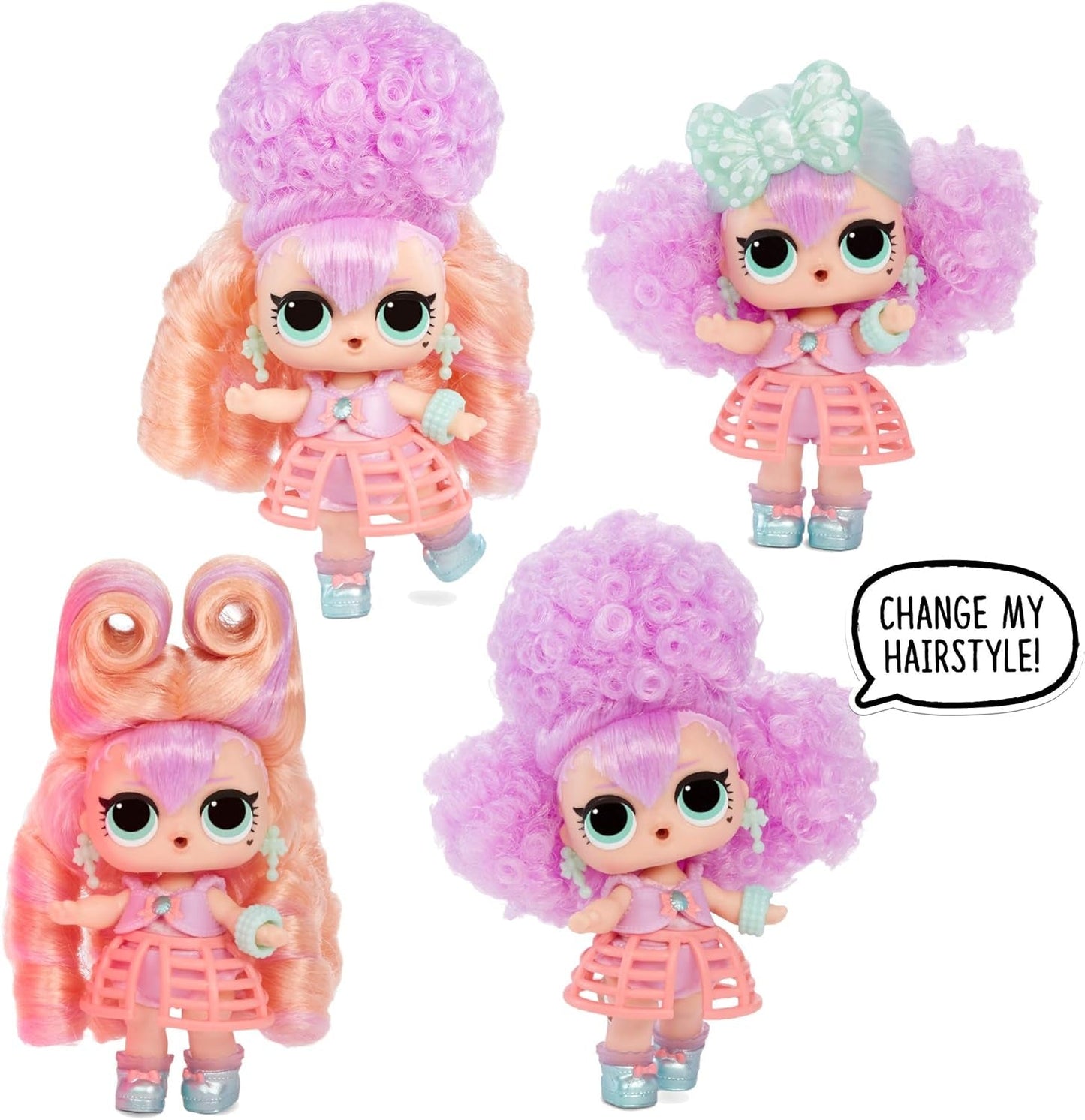 LOL Surprise Sammelpuppen für Mädchen – Mit 15 verschiedenen Überraschungen und Frisuren – #Hairvibes Dolls