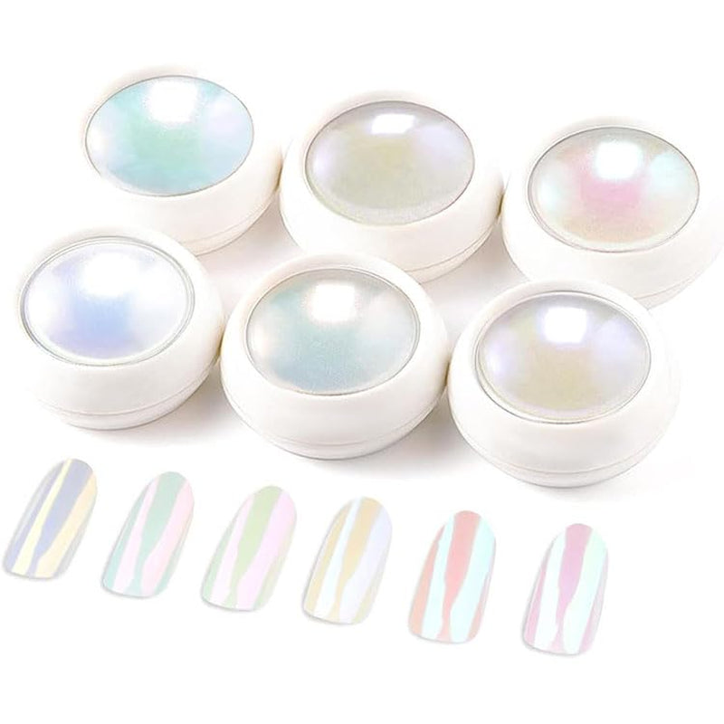 BISHENGYF Rose Gold Chrome Nail PowderNeue Upgrade Grosse Kapazitä Chrom PulverSuper-Spiegeleffekt Metall Mirror Chrome Powder –Neon Glassy Pearl Effect Glitter Nagelkunst Pulver Für DIY Salon