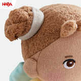 HABA Schutzengel Holly – Weiche Stoffpuppe (15 cm), perfektes Willkommensgeschenk für Babys und Kleinkinder – Waschbar bei 30 °C – 2011871001