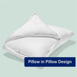 Casper Standard-Schlafkissen, Weiß, 1 Stück (1 Packung). Naty Shop Standard-Kissen