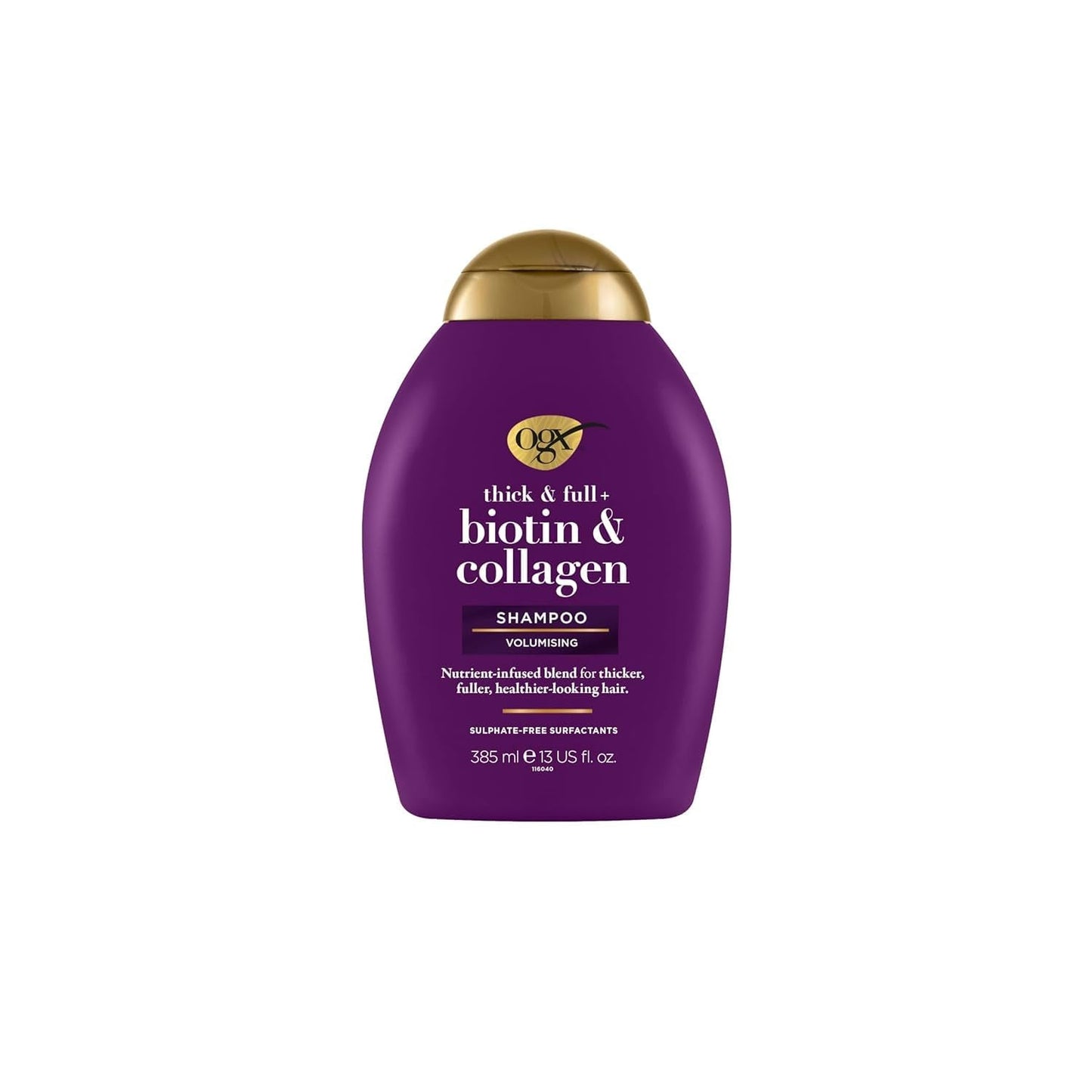 OGX Biotin & Collagen Shampoo (385 ml), Haarstärkendes Shampoo für feines und dünnes Haar. Dusche und Bad OGX 385 ml