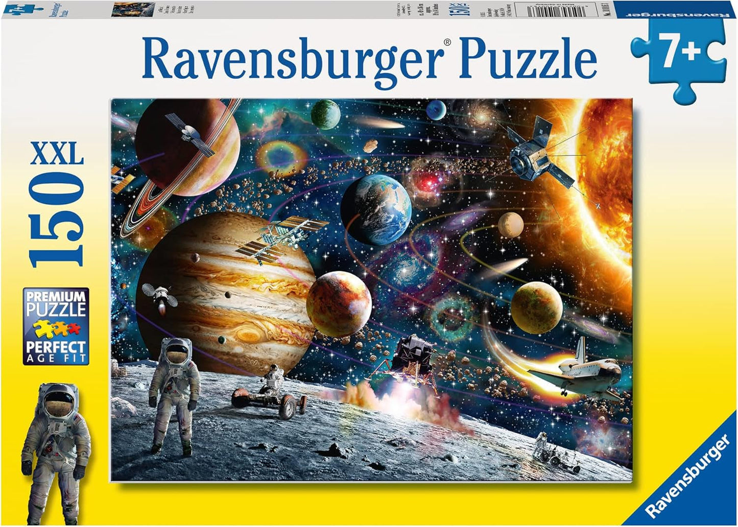 Ravensburger Puzzle für Kinder – 10016 Im Weltraum – Weltraumpuzzle für Kinder ab 7 Jahren mit 150 Teilen im XXL-Format Puzzle Naty Shop Im Weltraum