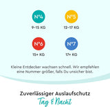 LILLYDOO hautfreundliche Hosen, Größe 5 (12–17 kg), Monatsbox (105 Stück)