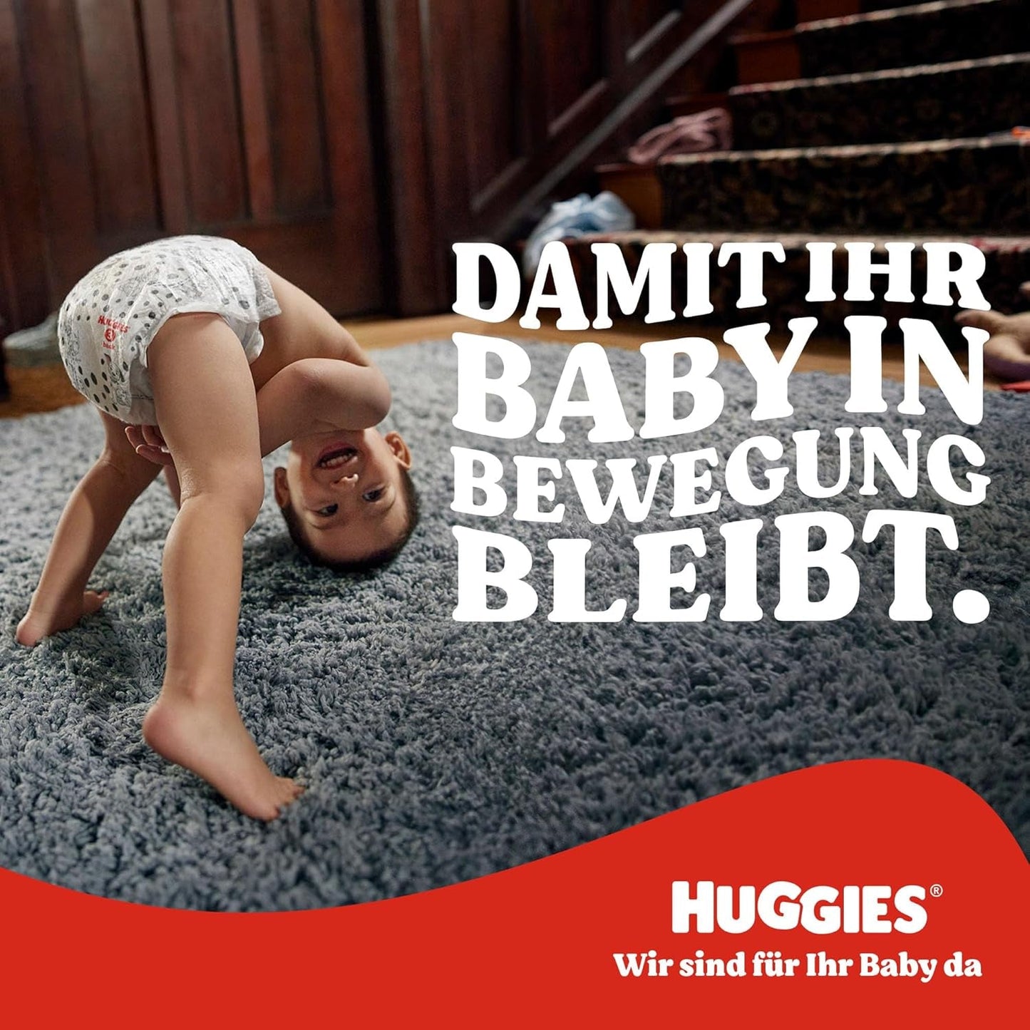 Huggies Little Movers Disney-Hosen, Größe 4, 120 Stück (4 x 30), Monatsbox