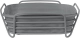 Blomus -DELARA- Brotkorb Größe L, quadratisch, abnehmbare Stofftasche, elegantes Design, 26 x 26 cm, Farbe Moonbeam (64075) Frischhaltedosen Naty Shop Haifischhaut Einheitsgröße