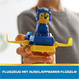 PAW PATROL Chase Action Pup Mini-Rettungsflugzeug-Spielset mit klappbaren Flügeln, Spielzeug für Kinder ab 3 Jahren, Actionfiguren, Naty Shop