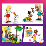 LEGO Friends Animal Accessories Store Rollenspielset Lernspielzeug für Mädchen ab 6 Jahren 3 Minifiguren und 3 Tierfiguren Katze Hund Hase Geschenkidee für Kinder 42650 Bausets Besuchen Sie den LEGO-Store