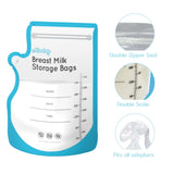 Edibaby, Beutel für Muttermilch, 100 Stück, sterilisiert, ohne BPA Zubehör Lebensmittel und Stillen Bebe Naty Shop