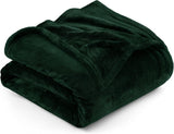 Utopia Bedding Kuschelige Fleecedecke [228 x 228 cm, Grau] Weiche, leichte, warme und flauschige Decke, bequeme und atmungsaktive Decke für Bett, Sofa, Couch, Betten und Decken. Besuche den Utopia Bedding-Store, Waldgrün, 228 x 213 cm