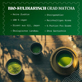 Naturalebio BIO Grüntee-Pulver 100 g. Zum Kochen und Backen. Original japanischer Matcha. Grüner Tee aus Japan, vegan, glutenfrei und gentechnikfrei. Natürliches Bio-Produkt.