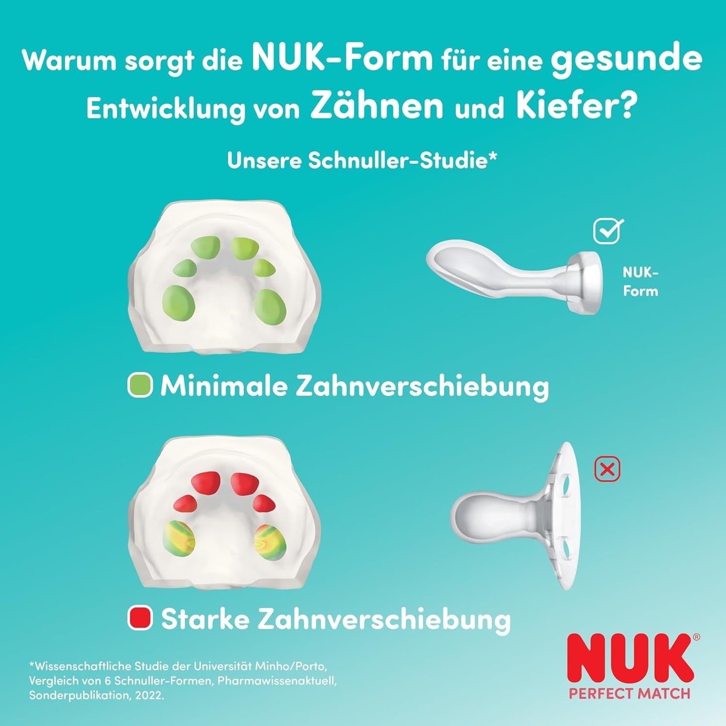 NUK Perfect Match Luftschnuller für Babys | 6-18 Monate | Kieferorthopädische Schnuller, die die Luftzirkulation fördern und durch Speichel verursachte Hautausschläge verhindern | 95 % Akzeptanz bei Babys** | Disney Winnie Puuh | 2 Stück