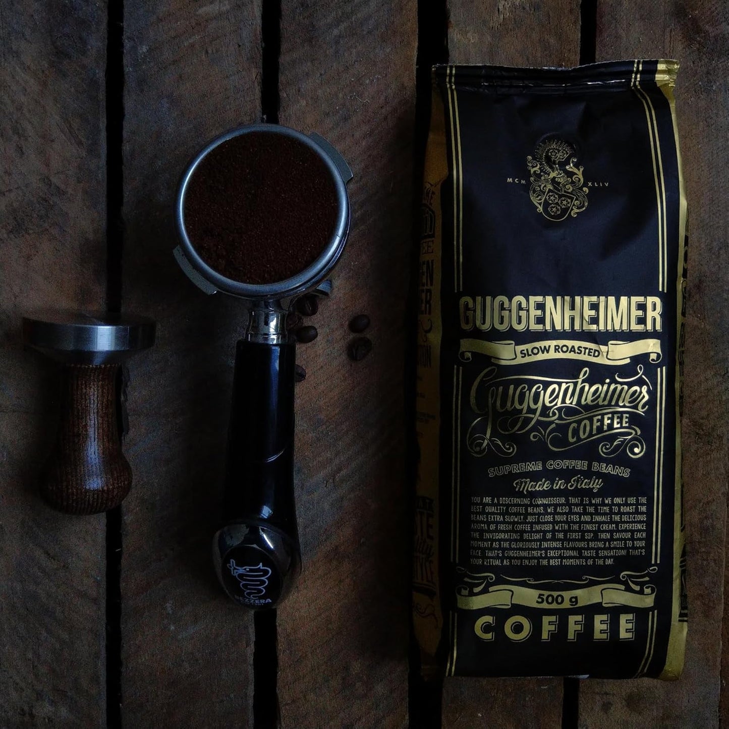 - Kaffeebohnen 2kg - Extra langsam geröstet - wenig Säure und Bitterstoffe - Barista-Qualität - Feinste Sahne - Bester Espresso für Vollautomaten - 4 x 500 g