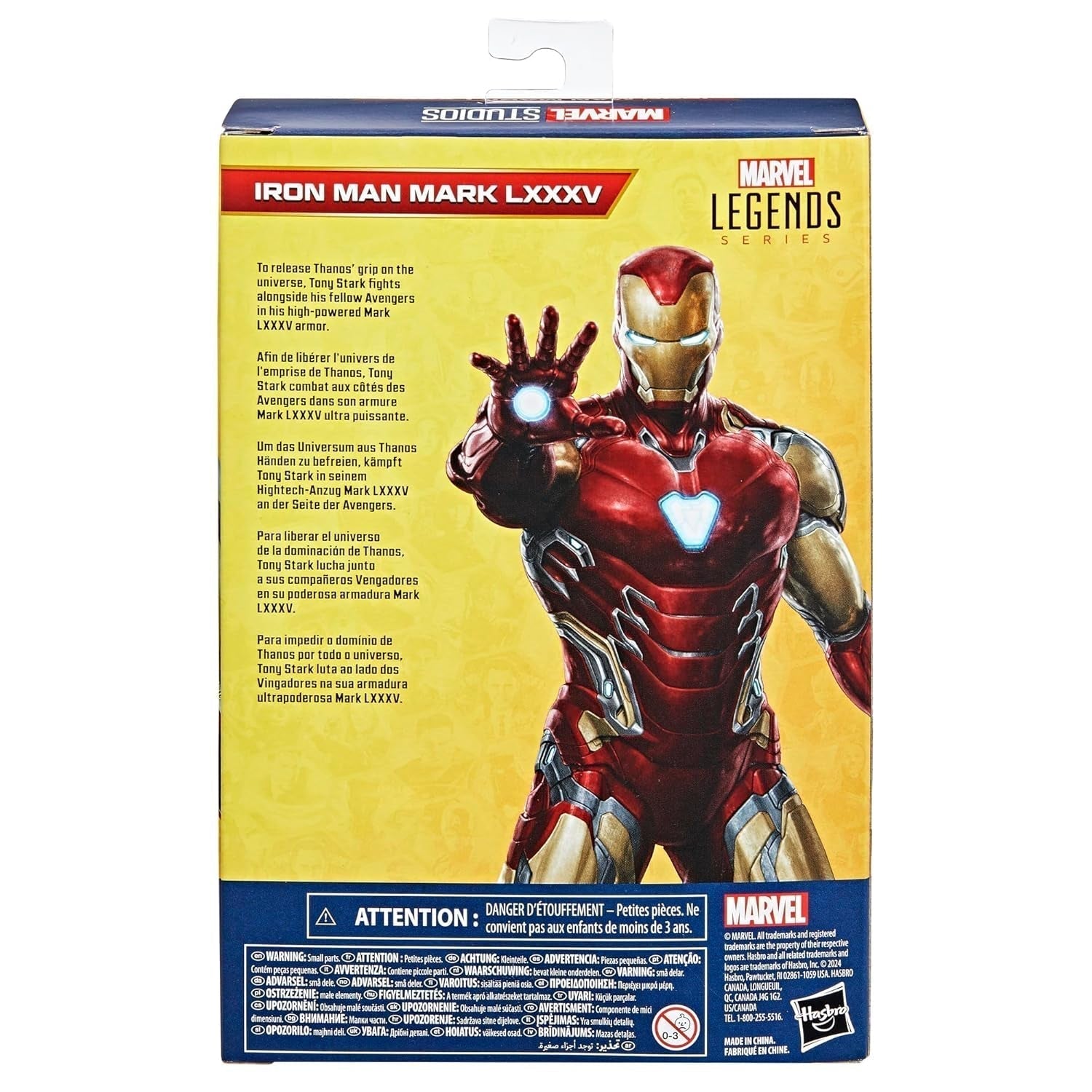 Marvel Legends Series Iron Man Mark LXXXV Avengers: Endgame 6 Zoll Actionfigur Actionfiguren Naty Shop