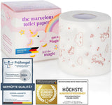 Einhorn-Toilettenpapier – Niedliches Toilettenpapier verwandelt Ihr Badezimmer in eine Wohlfühloase (Einhorn)