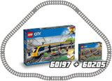 LEGO 60205 City Tracks, 20-teiliges Erweiterungsset für Kinder, Jungen und Mädchen, Spielzeugset, Bausets